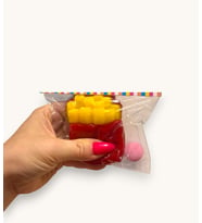 Moj moj Taba Squish Patates Kızartması Sukuşi Yumuşak Stres Atıcı Oyuncak - 1 Adet