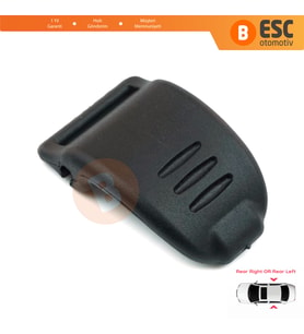 Renault Megane 2 Scenic 2 Grand Scenic 2 Laguna 2 İçin Arka Kapılar Güneşlik Tutturma Klipsi