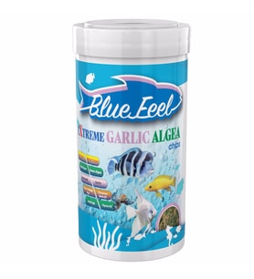 BLUE FEEL EXTREME GARLIC ALGEA CHIPS 100ML 30GR