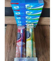 3LÜ ETKİ DİŞ MACUNU 6 ADET 50MM NATURAL ORTA DİŞ FIRÇASI 12 ADET