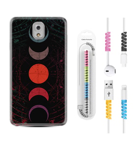 Samsung Note 3 4 5 8 9 20 Ultra 10 Lite Kılıf Kablo Koruma Spiral Silikon Epiclys 1645