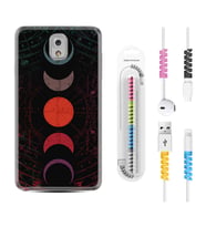 Samsung Note 3 4 5 8 9 20 Ultra 10 Lite Kılıf Kablo Koruma Spiral Silikon Epiclys 1645