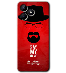 Realme C53 Kılıf HD Desen Baskılı Kılıf - Say My Name