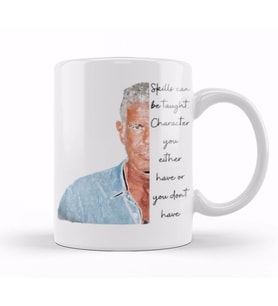 Anthony Bourdain Quotes Kupa Bardak Porselen