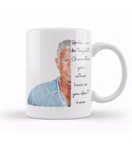 Anthony Bourdain Quotes Kupa Bardak Porselen