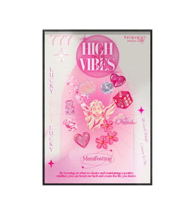 Luminara Studio X Mim and More High Vibes Only 777 POSTER