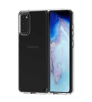Galaxy S20 Kılıf Zore Coss Şeffaf Sert Silikon Kılıf (Renksiz)