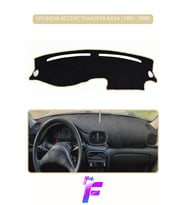 HYUNDAİ ACCENT YUMURTA KASA (1993-1999) Torpido Örtüsü Güneşten, Isıdan, Çatlamadan Korur G1
