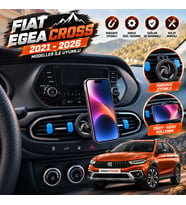 Fiat Egea Cross 2021 ve sonrası Araç Içi Premium Telefon Tutucu - Araba Telefon Tutacağı