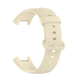 Microsonic Xiaomi Redmi Watch 2 Lite Kordon, Silicone Sport Band Bej