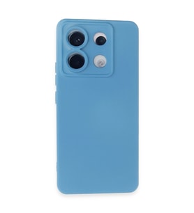 Xiaomi Redmi Note 13 Pro 5g Kılıf Nano İçi Kadife Silikon - Mavi
