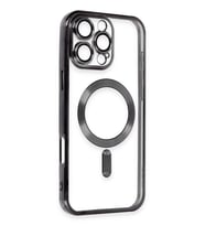 Newface Apple iPhone 16 Pro Max Kılıf Kross Magneticsafe Kapak - Siyah
