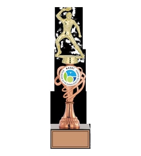ODAK KUPA - Figürlü Kupalar - Masa Tenisi Erkek Figürlü Kupalar FG-034 C - 33 cm