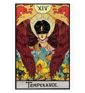 Temperance Tablo Ahşap Poster Dekoratif Kod4752