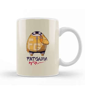 My Hero Academia Fatgum Kupa Bardak Porselen