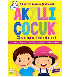 AKILLI ÇOCUK GELİŞİM ETKİNLİKLERİ DİKKAT KAVRAM ÇALIŞMALARI EMA