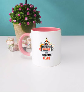 Bilgisayar Mühendisi Kupa Bardak Pembe