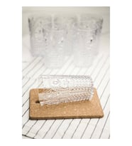 Akrilik Şeffaf 6lı Uzun Bardak & Su Meşrubat Bardağı 750 ml ( Büyük Boy & Cam Değildir )