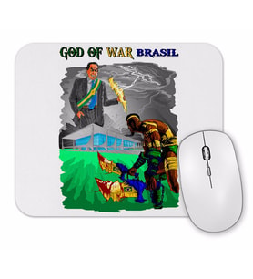 God of War Brasil Mouse Pad
