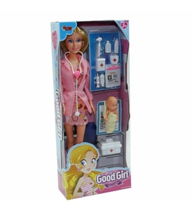 Kutulu 29Cm Aksesuarlı Doktor Bebek (Çok Renkli)