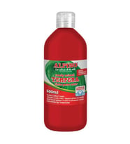 Alpino Tempera (Yıkanabilir) Boya 500 ml. KIRMIZI 