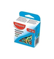 Maped Renkli Ambalaj Lastiği Renkli 50 Gram (12 Paket)