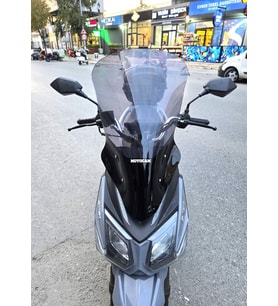 MOTOCAM Altai F3 Max Ön Cam 2024-2026 Model 63cm Füme Renkli 4mm