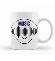 Music Kupa Bardak Porselen