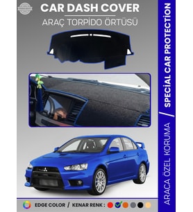MITSUBISHI LANCER (2007-2017) Torpido Örtüsü Ön Göğüs Koruma Torpido Koruma Araca Özel Tam Uyum