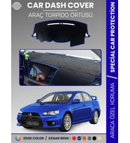 MITSUBISHI LANCER (2007-2017) Torpido Örtüsü Ön Göğüs Koruma Torpido Koruma Araca Özel Tam Uyum