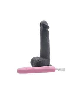 LIFELIKE VIBE Ultra Yumuşak Dokulu Titreşimli ve Rotasyonlu Realistik Vibratör Penis 20 CM
