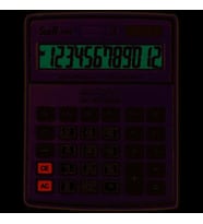 Sarff 866 Güneş Enerjili-Pilli Hesap Makinesi 12 Haneli Güneş Enerjili-Pilli