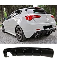 Alfa Romeo Giulietta Difüzör Arka Difizör Parlak Siyah Plastik Soldan Çıkış