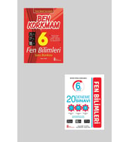 Ata 6.Sınıf Ben Korkmam Fen Bilimleri + 20 Deneme Sınavı