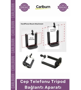 Özel Üretim Profesyonel Universal Stand Klips Tutucu Adaptör Cep Telefonu Tripod Bağlantı AparatıCep