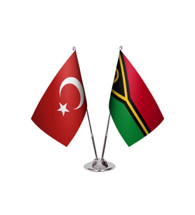 Vanuatu İkili Masa Bayrağı