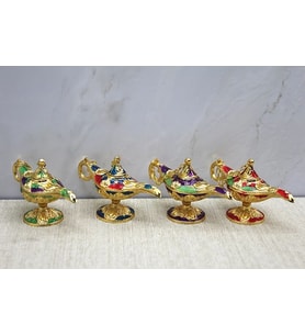 Northcity Mineli Metal Altın Lamba Alk3840 – Doğal Mineral Dekoratif Lamba (8 Cm)