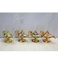 Northcity Mineli Metal Altın Lamba Alk3840 – Doğal Mineral Dekoratif Lamba (8 Cm)