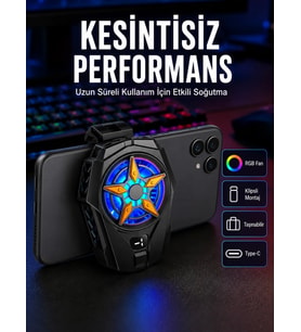 2 Kademeli Hız Ayarlı Taşınabilir Telefon Soğutucu Yeni Nesil