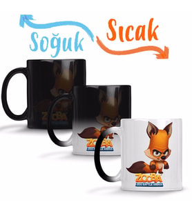 Zooba Nıx Sihirli Kupa Bardak Porselen