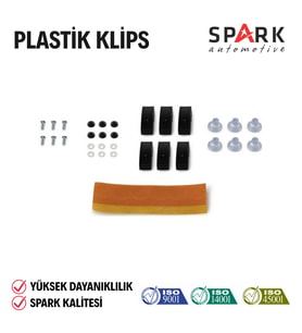 Kaput Rüzgarlığı Bağlantı Aparatı Klips 7'li