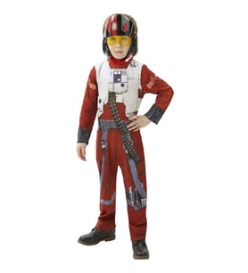 Star Wars Episode 7 Poe X-Wing Fighter Kostüm Klasik 5-6 Yaş