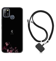 INFINIX Smart 4 5 6 Zero 8 S5 Pro Kılıf Boyun Askılı Silikon Love 1629
