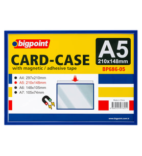 Bigpoint A5 Mıknatıslı(Magnetic) Afiş Muhafaza Kabı x 5 Adet