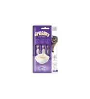 M-Pets Creamy Ton Balıklı Ve Biftekli Sıvı Kedi Ödülü 15 gr x 4 (Çok Renkli)