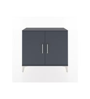Arges Şifonyer 2 Raflı 2 Kapaklı 88x30x80 Antrasit-Antrasit