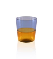 The Mia Rainbow Su Bardağı Mavi 320 ml (Şeffaf)
