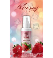 WeLive Çilek Aromalı Masaj Jeli 100 ml – Yoğun Nemlendirici ve Canlandırıcı