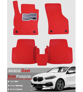 BMW 1 SERİSİ F40 (2019-2025) Uyumlu EVA Paspas Tam Set–Araca Özel,Su Geçirmez,Kolay Montaj