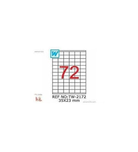 Tanex Tw-2172 Laser Etiket - 35 X 23 mm , Ücretsiz Kargo